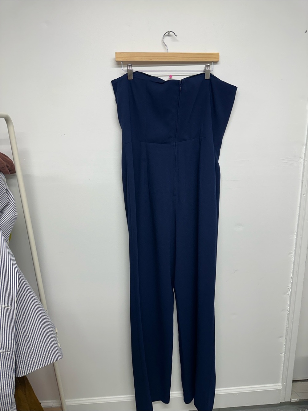 Lilly Pulitzer Kyle Strapless Jumpsuit - Navy Blue - NWT - Size 14 - Picture 11 of 11